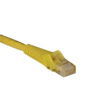 Tripp Lite 10ft Cat6 Gigabit Snagless Molded Patch Cable Rj45 M/m Yellow