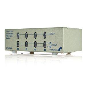 Startech 2x4 High Resolution Matrix Vga Video Switch