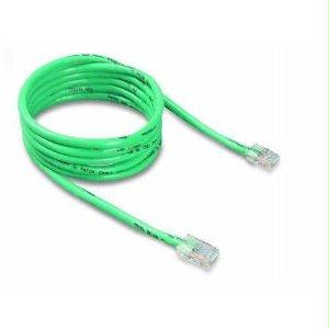 Belkin Components 2ft Cat5e Patch Cable, Utp, Green Pvc Jacket, 24awg, T568b, 50 Micron, Gold Plat