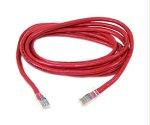 Belkin Components 15ft Cat5e Patch Cable, Utp, Red Pvc Jacket, 24awg, T568b, 50 Micron, Gold Plate