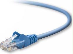 Belkin Components 4ft Cat5e Snagless Patch Cable, Utp, Blue Pvc Jacket, 24awg, T568b, 50 Micron, G