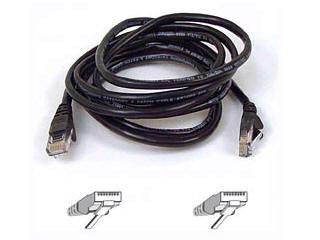 Belkin Components Patch Cable - Rj-45 (m) - Rj-45 (m) - 2 Ft - Utp - ( Cat 5e ) - Black