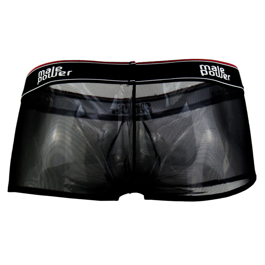 Branded Mesh Pouch Boxer Briefs