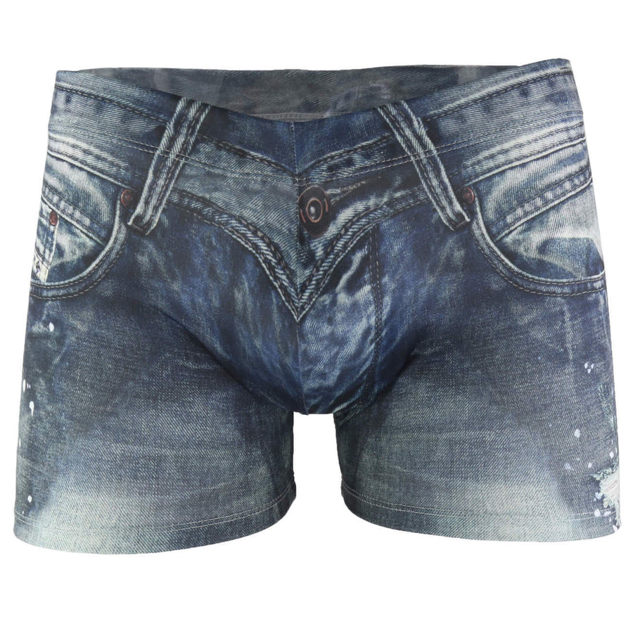 Indigo Jean Boxer