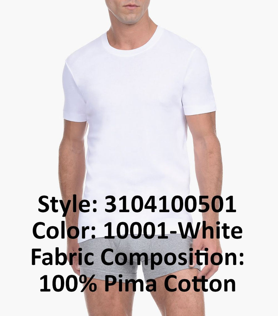 Pima Cotton Crew Neck T-Shirt