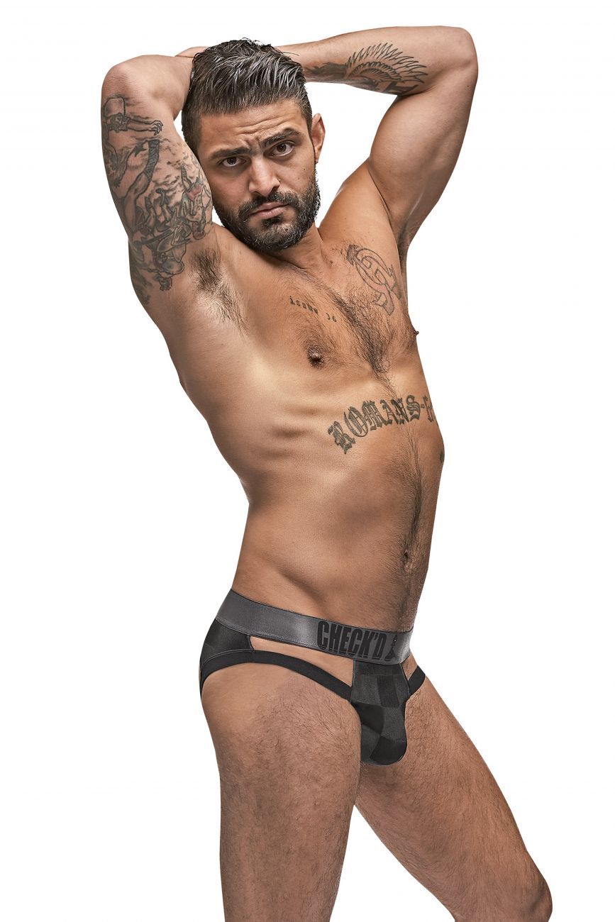 Checked Mate Cutout Jock