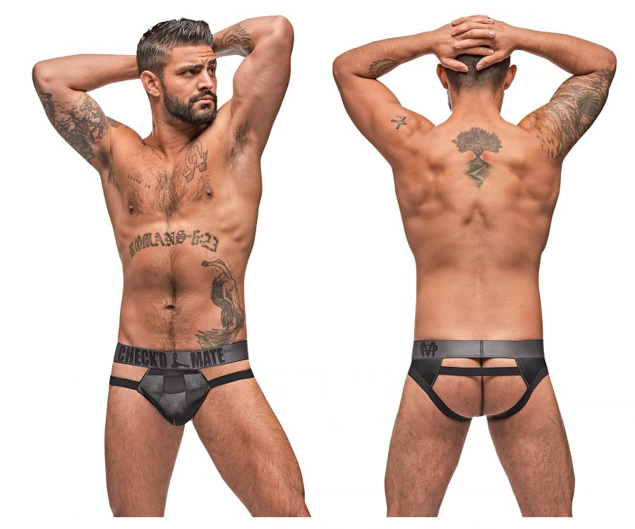 Checked Mate Cutout Jock