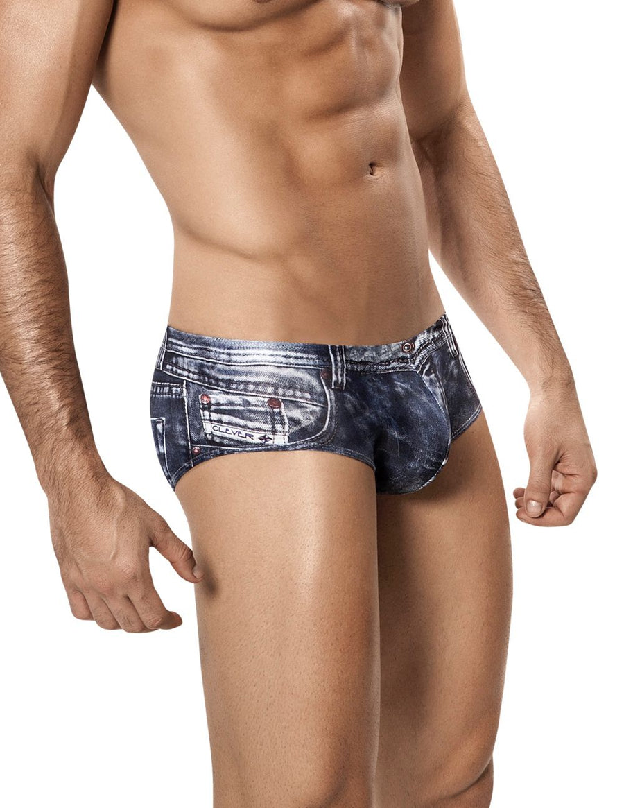 Indigo Jean Latin Brief