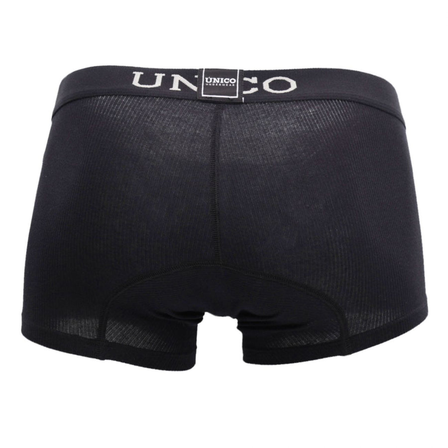 Boxer Briefs Soft Black Cotton
