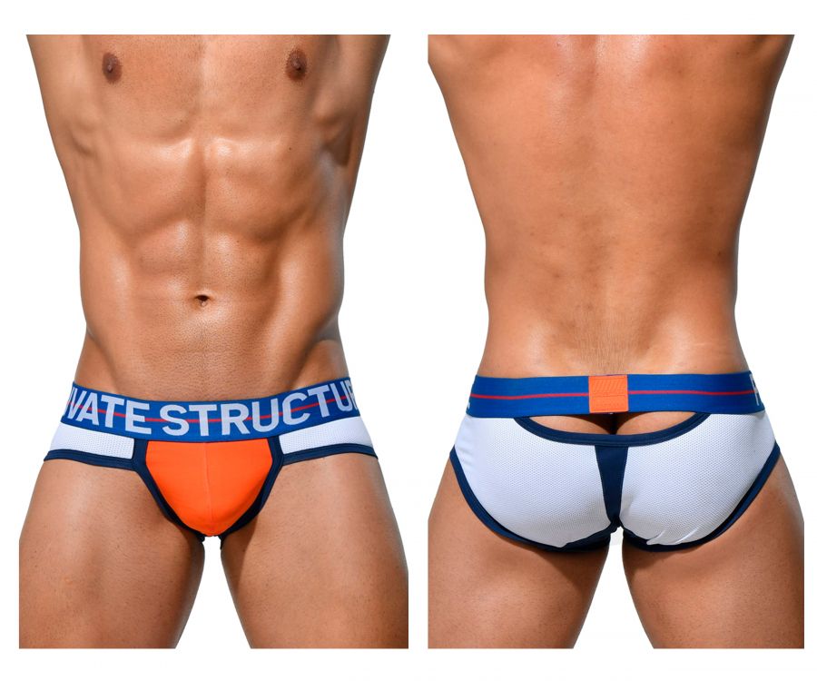 Momentum Orange Contour Briefs