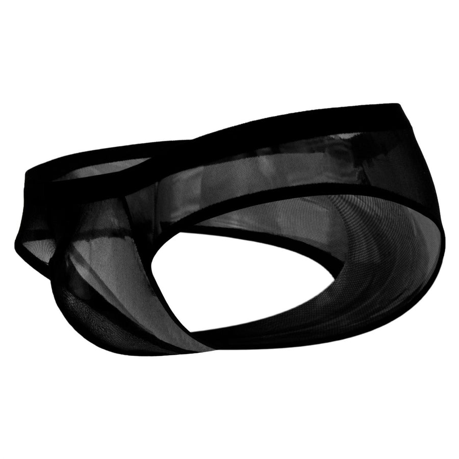 Euro Male Mesh Shirred Pouch Manty Briefs