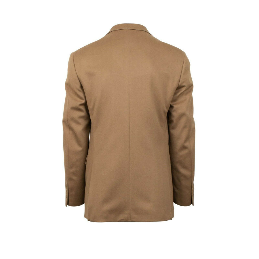Drop 6 3 Roll 2 Button Wool Sport Coat - Camel
