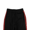 Cotton Side Tape Jogging Pants - Black
