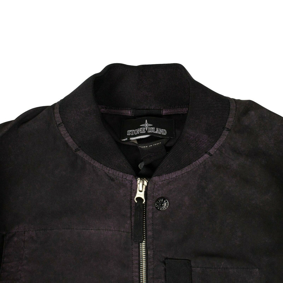 'Shadow Project' ASYM Bomber Jacket - Purple