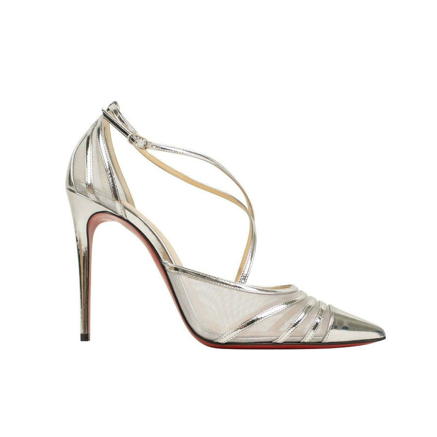 'Theodorella' 100mm Heels - Silver