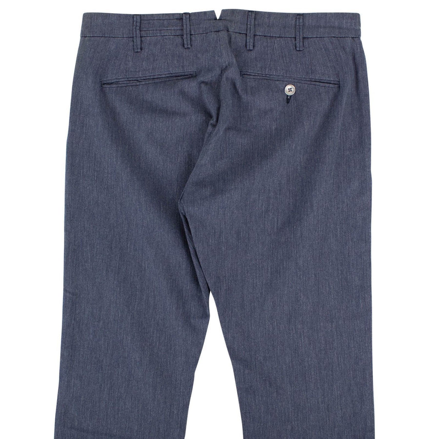 Blue Cotton Pants