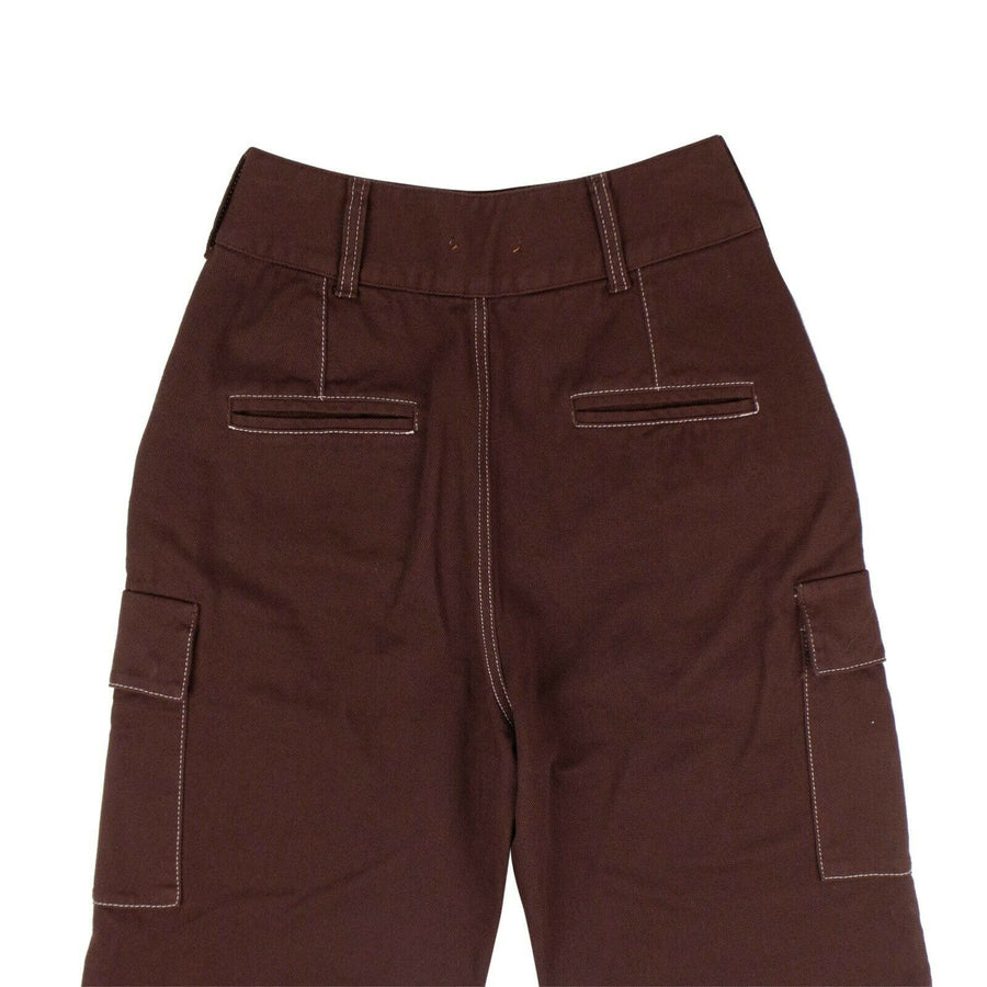 CTNMB Cotton Cargo Pants - Burgundy