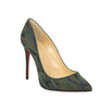 'Pigalle Follies' Camo Heels - Green