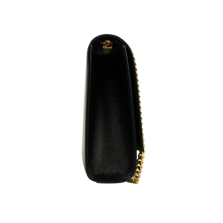 Kate Grain De Poudre Tech Leather Large Handbag - Black