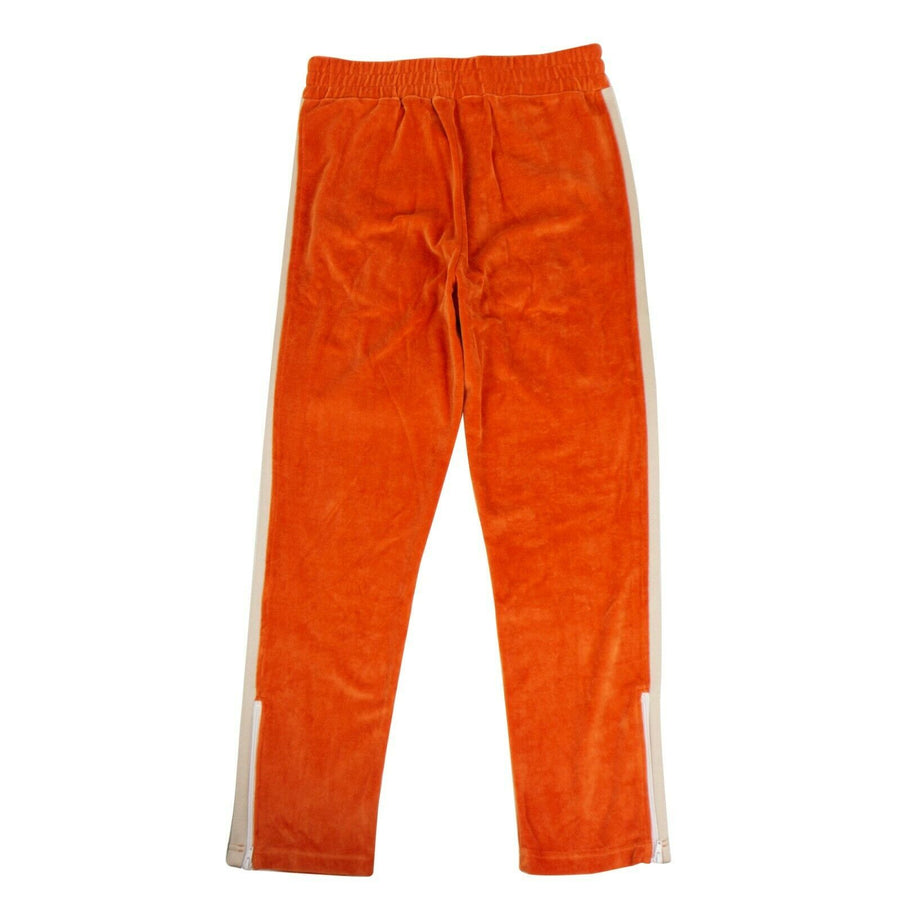 Chinille Classic Track Pants - Orange/White