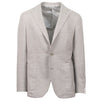 Drop 8 Wool Blend 3 Roll 2 Button Slim Fit Suit - Beige