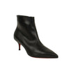 'So Kate' Leather Ankle Boots - Black