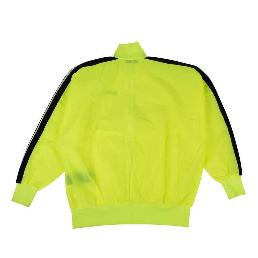 Neon Polyamide Logo Zip-Up Track Jacket - Green