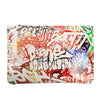 Loubiclutch Wall Graffiti Patent Leather Clutch Bag - Multi