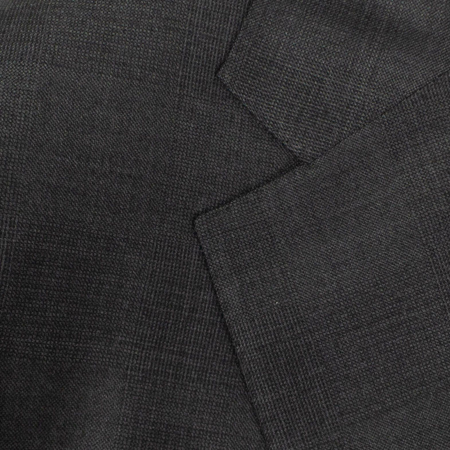 Wool Two Button Suit - Gray