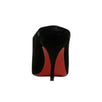 Velour 'Quart' Mule Heels - Black