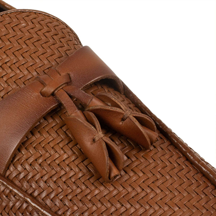 Leather 'Lido' Loafer - Brown