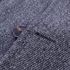 Gray Tweed Wool Slim Fit Coat