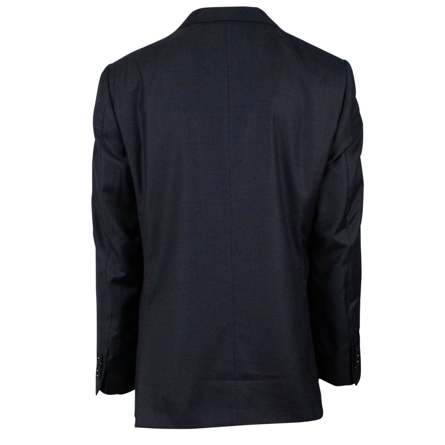 Drop 6 Wool Two Button Solid Suit - Charcoal Gray