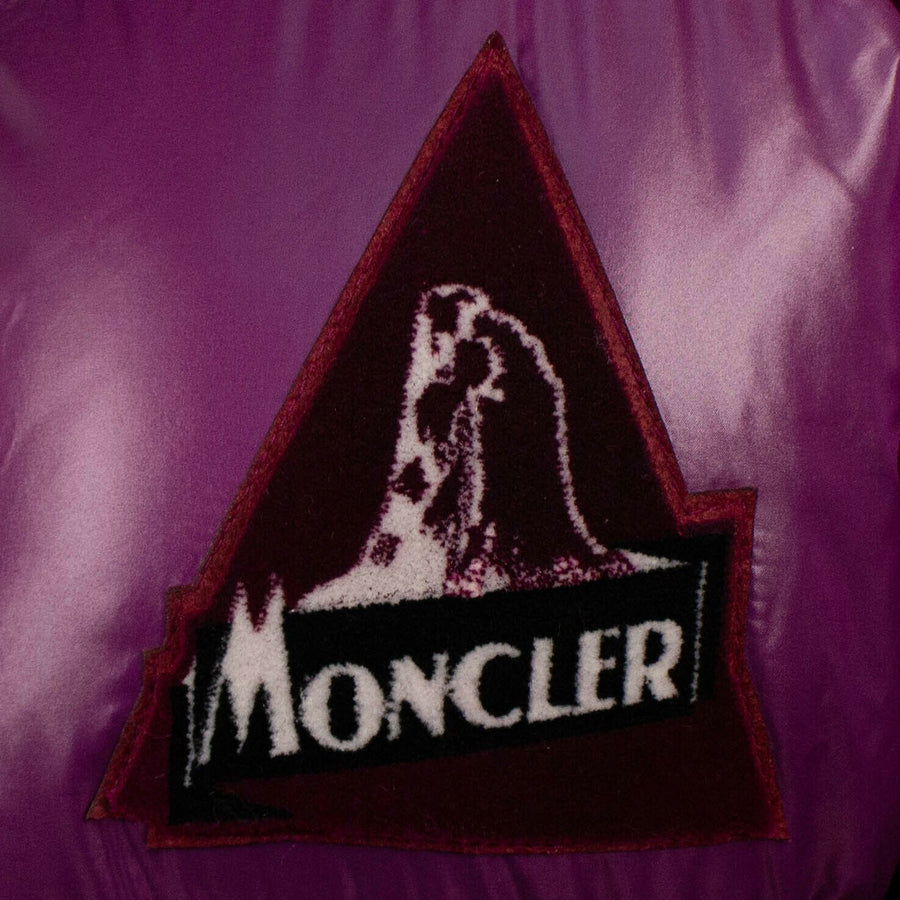 'Wilson' Down Filled Quilted Puffer Coat - Purple