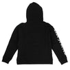 Cotton 'Ride Forver' Hoodie Sweatshirt - Black