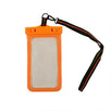 Plastic Waterproof Phone Case - Orange