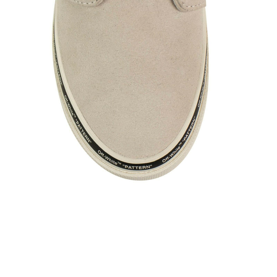 Leather Skate Sneaker - White