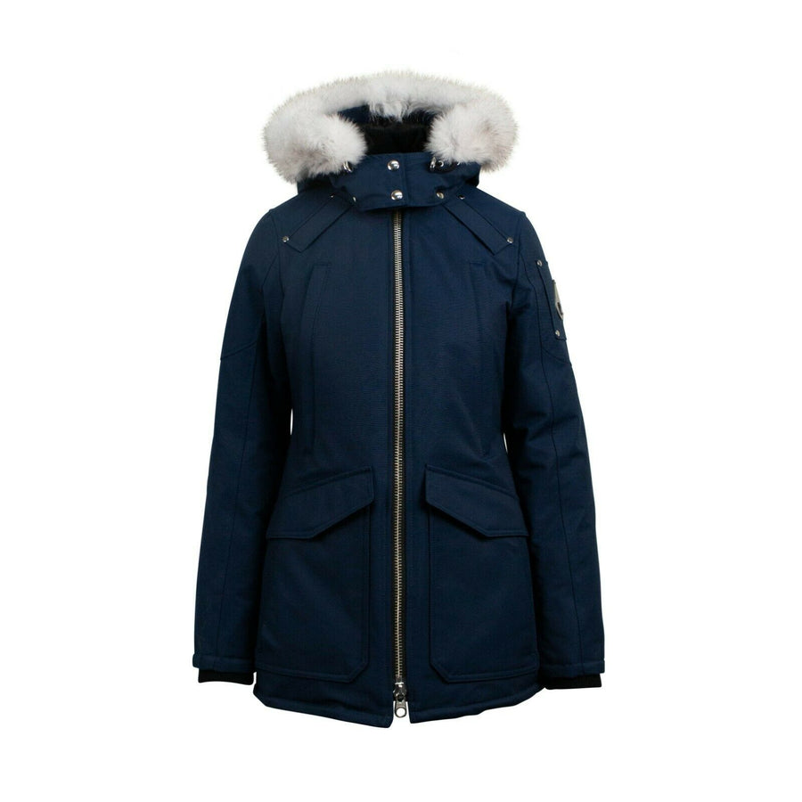 Women's 'Fire River' Parka Jacket - Jasper Blue
