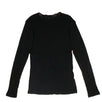 Knit Cotton Sweater - Black