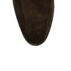 Suede Penny Loafer - Brown