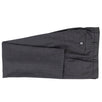 Drop 8 Pin Striped Wool Two Button Suit - Charcoal Grey