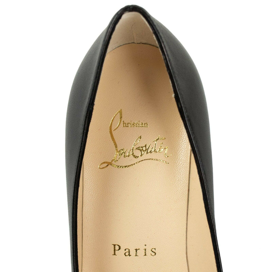 Leather Marimalus 85mm Pumps - Black