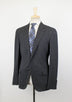 Glen Plaid Wool 3/2 Button Sport Coat - Gray