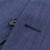 Drop 7 Wool Three Roll Two Button Suit - Navy Blue