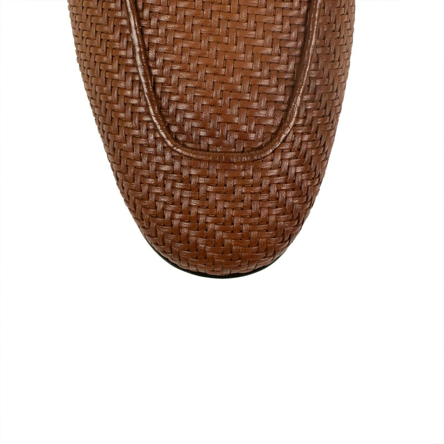 Leather 'Lido' Loafer - Brown