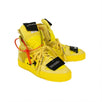'Off Court' High Top Sneakers - Yellow