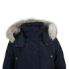 Women's 'Debaies' Down Puffer Jacket - Navy Blue