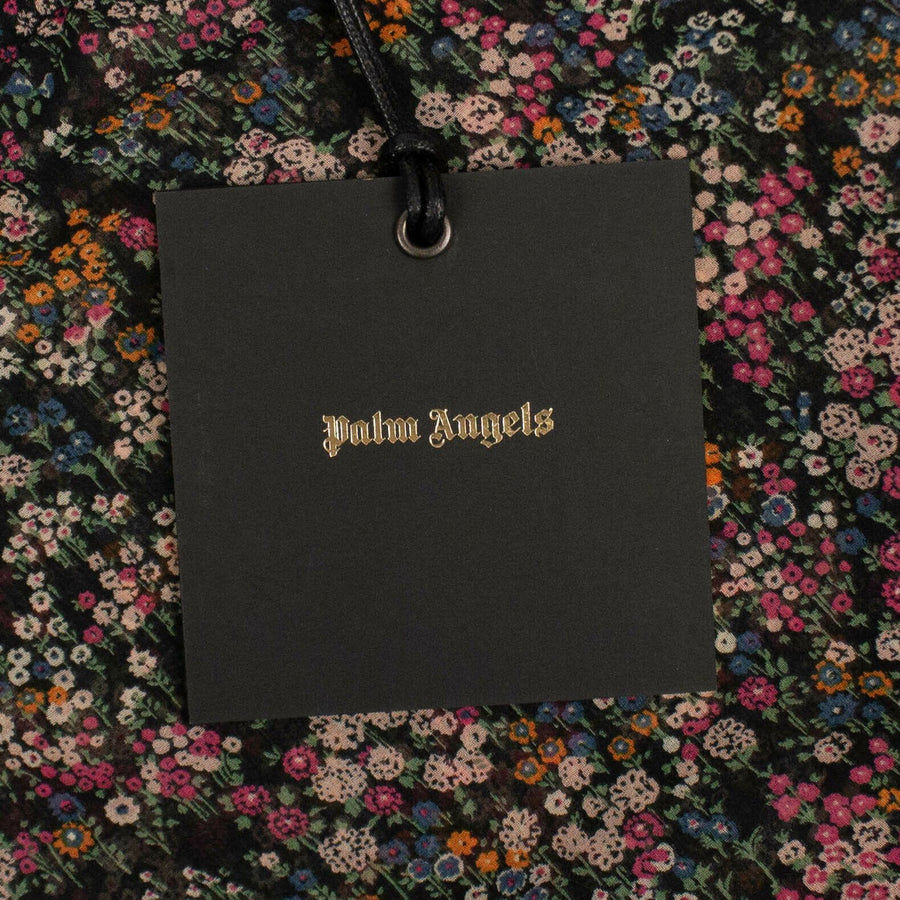 Floral Print Strapless Top Shirt - Multi