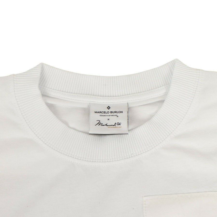 MARCELO BURLON x MUHAMMAD ALI Cotton Ali Ring T-Shirt - White