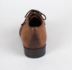 Wool & Leather Tweed Fringe Oxfords - Brown